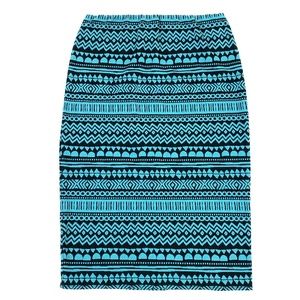 AZTEC SKIES Tribal Print Pencil Skirt | M